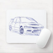 Evo IX Mitの槍騎兵 マウスパッド (マウス)