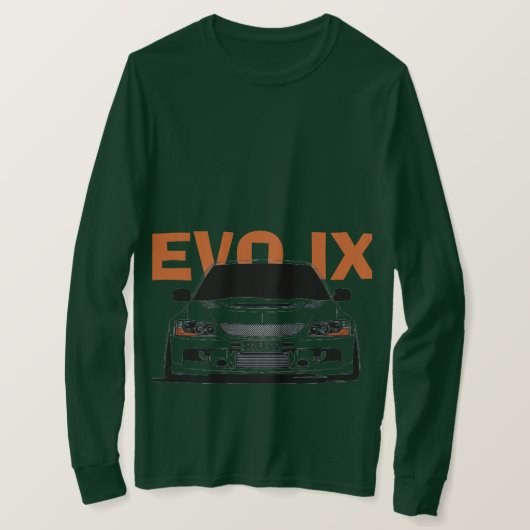 EVO IX Tシャツ (デザイン正面)