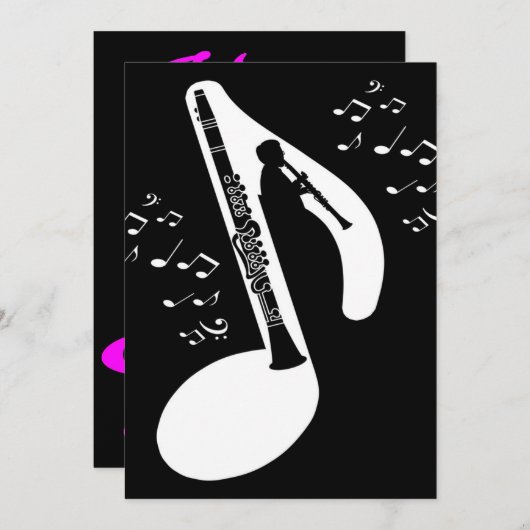 evocative clarinet シーズンカード (正面/裏面)