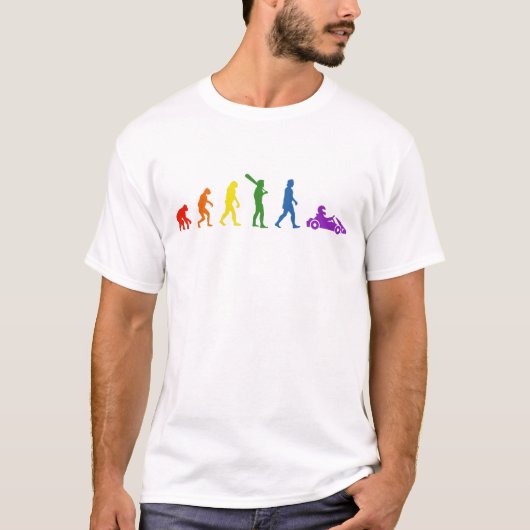 Evolucion del karting LGTBI Tシャツ (正面)