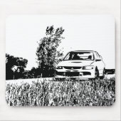 Evoluion三菱槍騎兵 マウスパッド (正面)