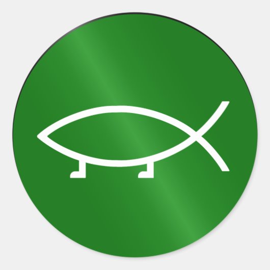 Evolutionグラフィックステッカー ラウンドシール (正面)