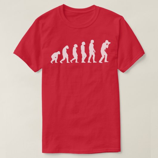 Evolutionフォトグラファー1 Tシャツ (デザイン正面)