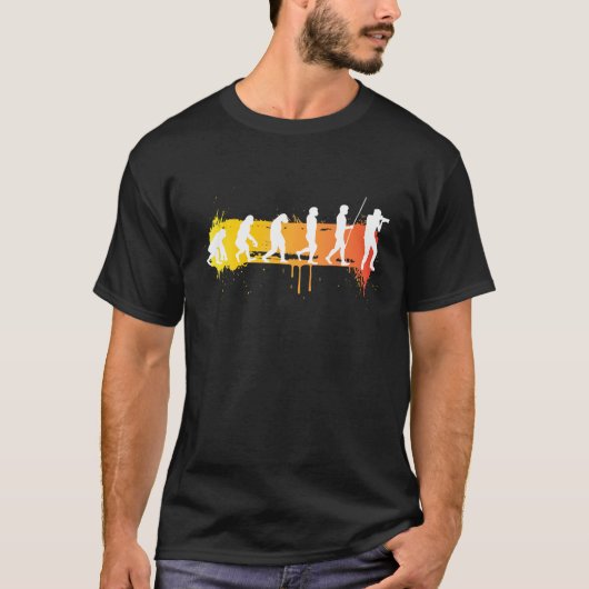 Evolutionフォトグラファー |カメラ写真愛好家 tシャツ (正面)