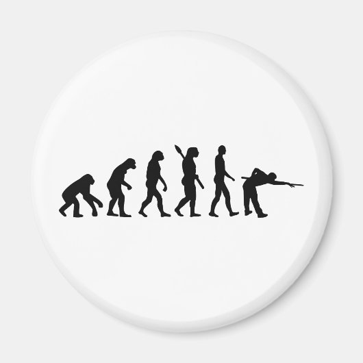 Evolutionプールビリヤード マグネット (正面)