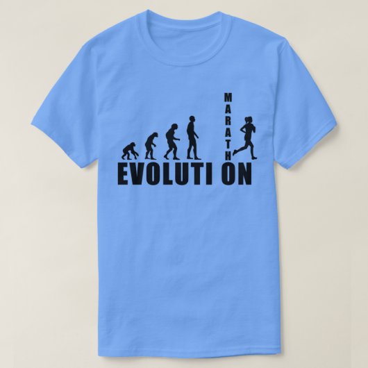 EVOLUTIONマラソンランナーギフト Tシャツ (デザイン正面)