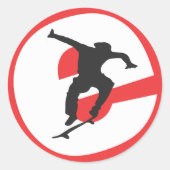 Evolutionロゴ ラウンドシール (正面)