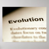 Evolution文字のページ ポスター (正面)