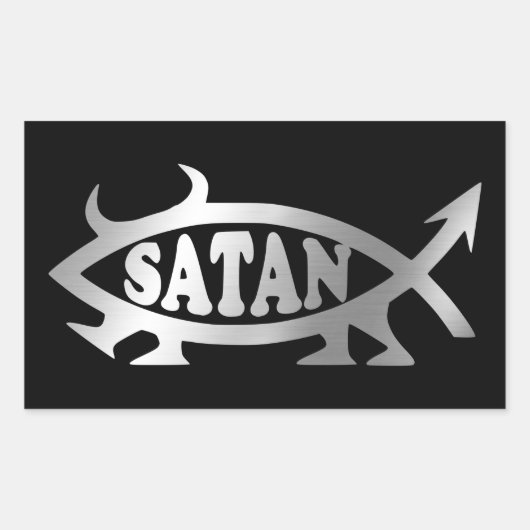 Evolution – サタン+長方形シール 長方形シール (正面)