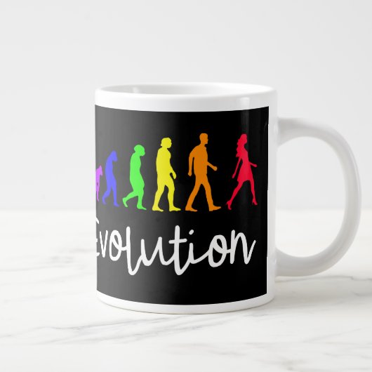 Evolution ジャンボコーヒーマグカップ (右)