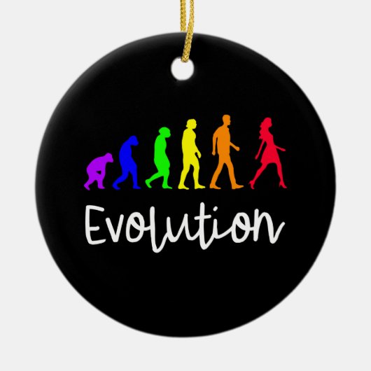 Evolution セラミックオーナメント (正面)