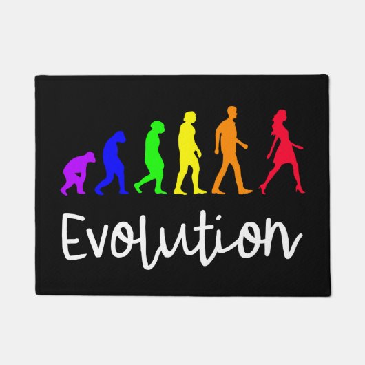 Evolution ドアマット (正面)
