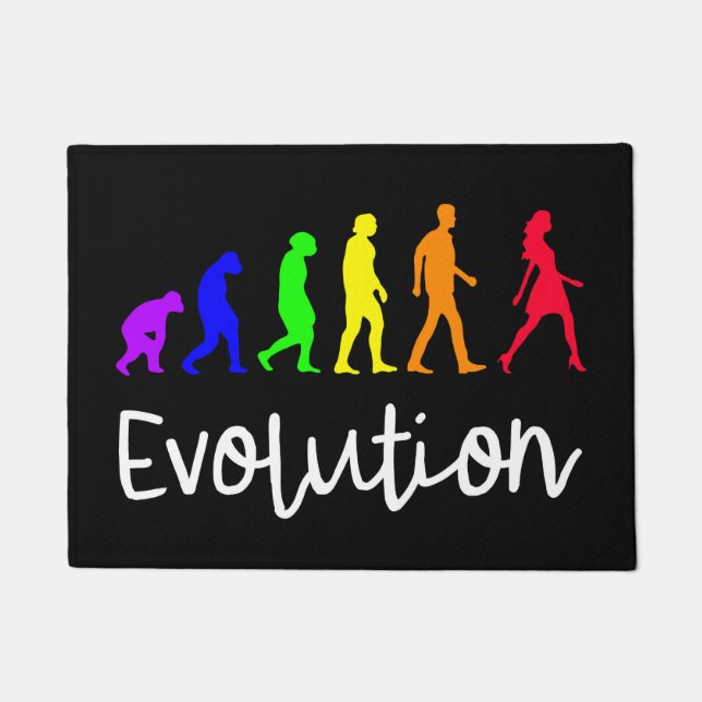 Evolution ドアマット (正面)