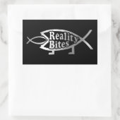 Evolution – リアリティビット 長方形シール (バッグ)