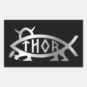 Evolution – 長方形ステッカー 長方形シール (正面)