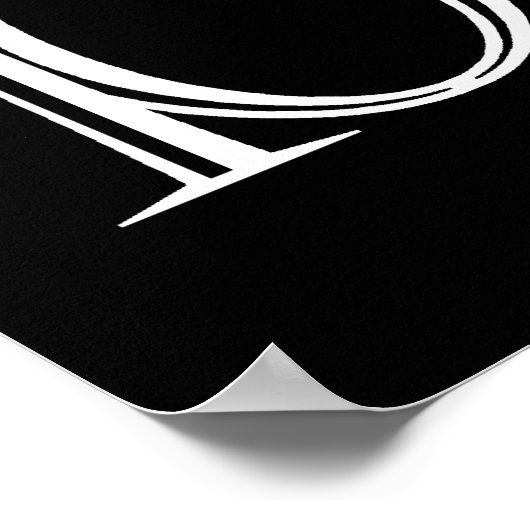 Evolution(黒、白縁ど) ポスター (角)