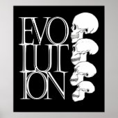 Evolution(黒、白縁ど) ポスター (正面)