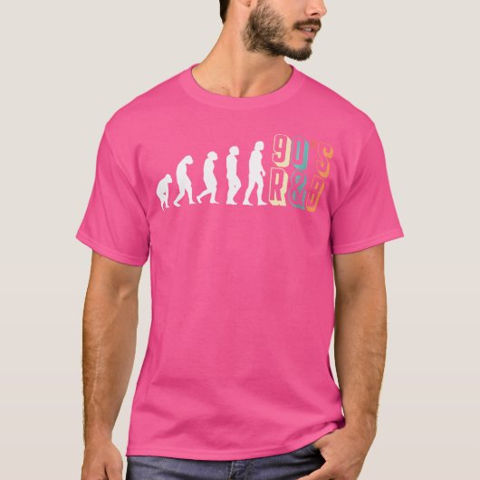 Evolution 90S Rb Music Lover Tシャツ (正面)