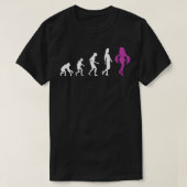 Evolution Art QuoteCosplay Otaku Gift Tシャツ (デザイン正面)
