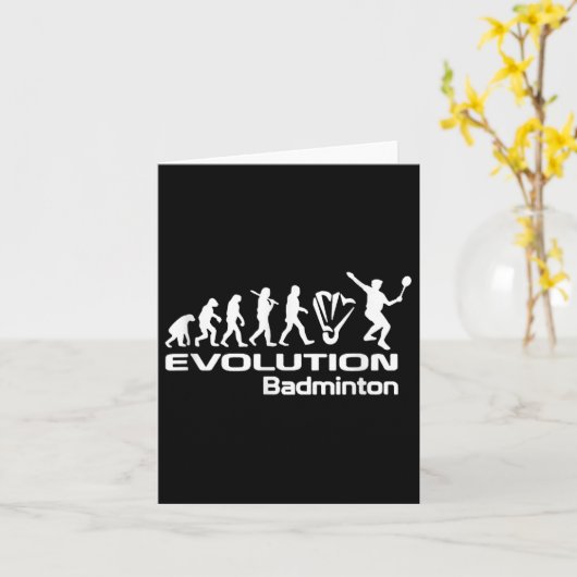 Evolution Badminton  カード (黄色い花)