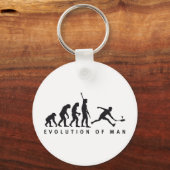evolution badminton キーホルダー (正面)