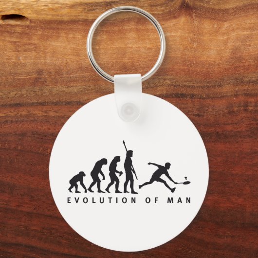 evolution badminton キーホルダー (正面)