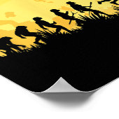 Evolution Badminton Bright Badminton Player Gift  ポスター (角)