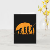 Evolution Badminton Player _ Racket Shuttle  カード (黄色い花)