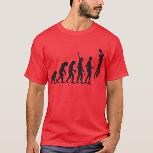 evolution basketball tシャツ (正面)