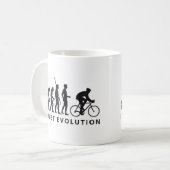 evolution bicycle コーヒーマグカップ (正面左)
