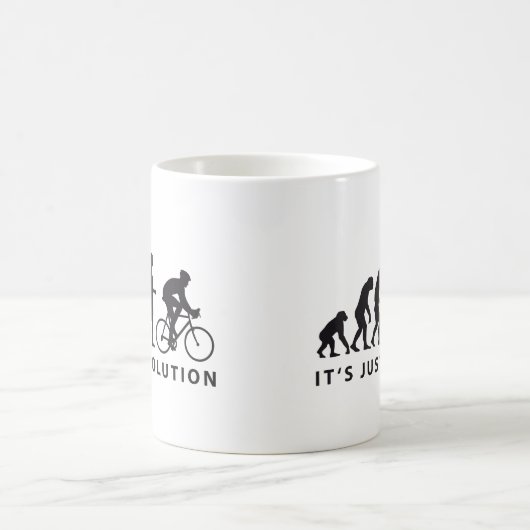 evolution bicycle コーヒーマグカップ (中央)