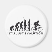evolution bicycle マグネット (正面)