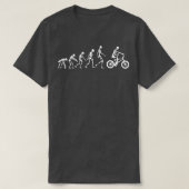 Evolution BMXスケルトン Tシャツ (デザイン正面)