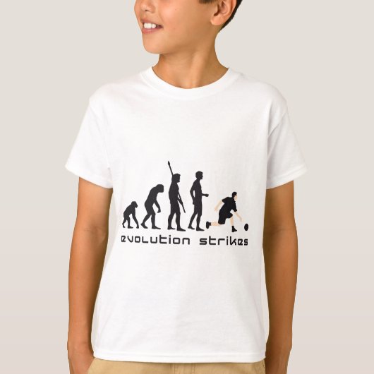 evolution bowling tシャツ (正面)