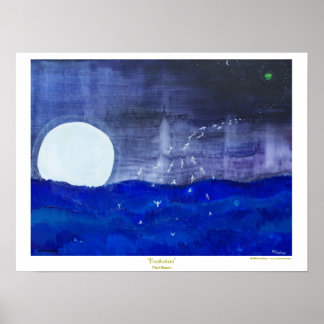 "Evolution" by Mark Easton ポスター