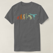 EVOLUTION Capoeira Martial Arts Brazil Fight Art D Tシャツ (デザイン正面)