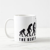 evolution drummer コーヒーマグカップ (左)