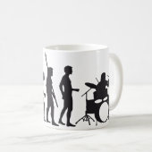 evolution drummer コーヒーマグカップ (正面右)