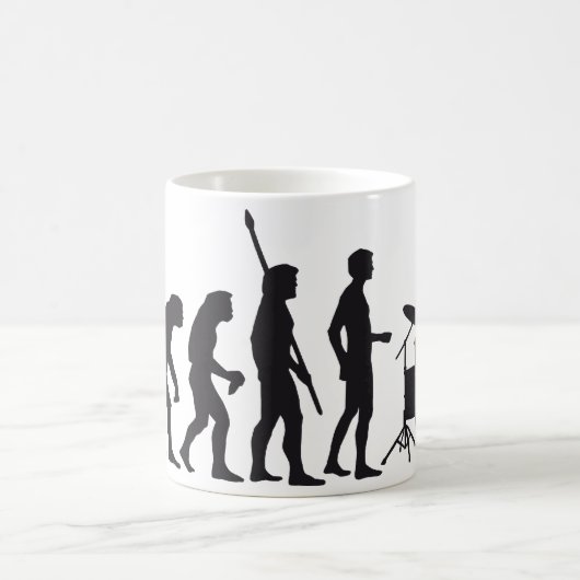 evolution drummer コーヒーマグカップ (中央)