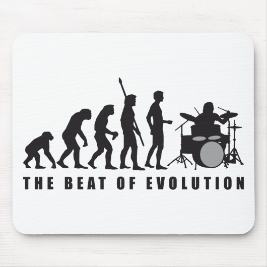 evolution drummer マウスパッド (正面)