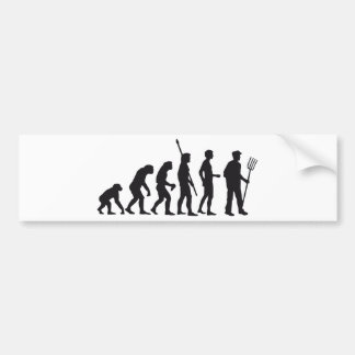 evolution farmer バンパーステッカー