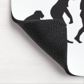 evolution female handball マウスパッド (コーナー)