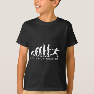 evolution fencing tシャツ