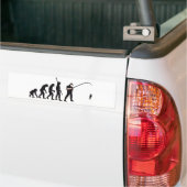 evolution fishing バンパーステッカー (トラック上)