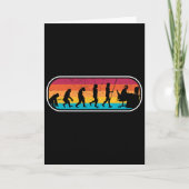 Evolution Gamer Computer Freak Geek Nerd Pc Game  カード (正面)