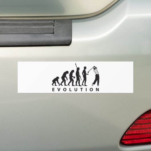 evolution golf バンパーステッカー (車上)