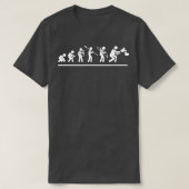 Evolution Guitar Player Man Rock Country MusicGuit Tシャツ (デザイン正面)