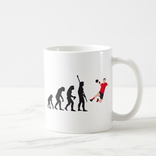 evolution handball コーヒーマグカップ (右)