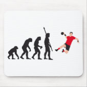evolution handball マウスパッド (正面)