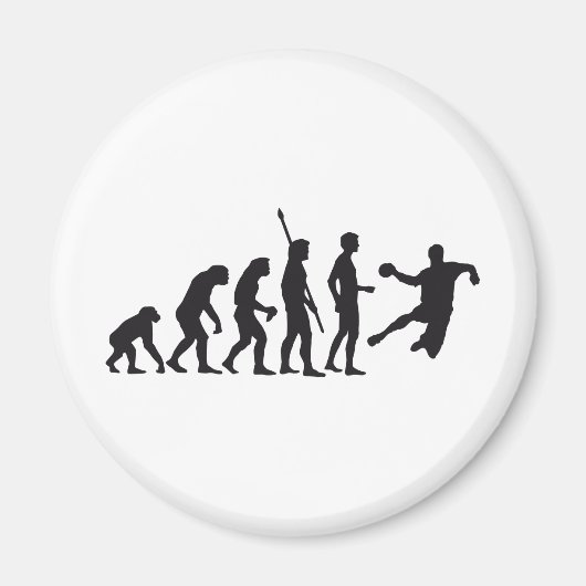 evolution handball マグネット (正面)